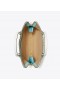  Genți de damă Tory Burch embossate Swing Satchel Alb