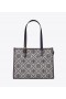  Genți de tote pentru damă Tory Burch Small T Monogram Bleumarin