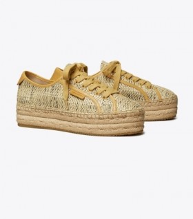  Espadrile Tory Burch Seaside Oxford de damă, bej