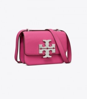  Genți de umăr convertibile Tory Burch mici Eleanor, bleumarin