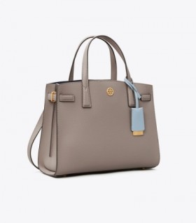  Genți de damă Tory Burch Small Walker Satchel Gri
