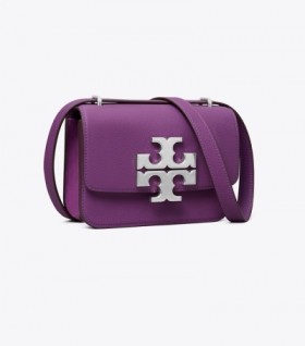  Genți de umăr convertibile Tory Burch mici Eleanor, negre