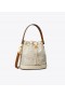  Ženske Tory Burch T Monogram Bucket Bags Bijele