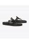  Ženske Tory Burch Miller Cloud sandale crne