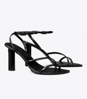  Ženske Tory Burch štikle s više remenčića, crne