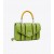  Ženske torbe Tory Burch Mini Kira Bombé Stripe s ručkom na vrhu, smeđe