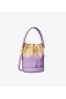  Dam Tory Burch Mini T Monogram Dip-dye Bucket Bags Lavendel