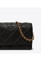  Dam Tory Burch Fleming Soft Chain Plånbok Miniväskor Svart