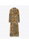  Tory Burch T Garden Mockneck Klänning Brun