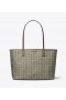  Kadın Tory Burch Küçük Ever-ready Fermuarlı Tote Çantalar Beyaz