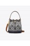  Kadın Tory Burch T Monogram Kova Çantalar Lacivert