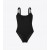  Kadın Tory Burch Clip Tank Mayo, Siyah Hardware Mayo Siyah
