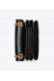  Bolsos de hombro convertibles suaves Fleming pequeños de Tory Burch para mujer en color negro
