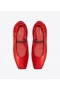 Bailarina de pasarela Tory Burch para mujer en color rojo