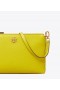 Bolsos cruzados con cremallera y diseño de guijarros Mercer de Tory Burch para mujer en color blanco