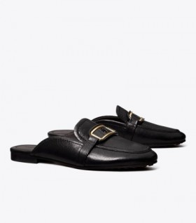  Mocasines sin espalda Georgia de Tory Burch para mujer, color negro
