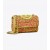  Bolsos de hombro convertibles de crochet suave Fleming pequeños de Tory Burch para mujer, rojo y verde