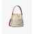  Bolsos tipo cubo con monograma T de Tory Burch para mujer en color blanco