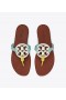  صندل Tory Burch Miller Soft للنساء باللون الأخضر الفاتح