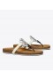  صندل Tory Burch Miller Cloud للنساء باللون الأسود