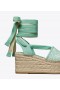  Dámské espadrilky na klínu Tory Burch T Monogram Blue White
