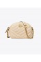 Dámské krémové brašny na fotoaparát Tory Burch Small Kira Chevron