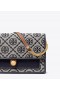 Dámské Tory Burch T Monogram Jacquard Wallet Crossbody Mini Bags Navy