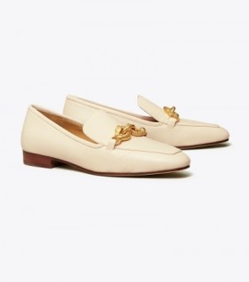  Dámský krém Tory Burch Jessa Loafers Cream