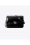  Tory Burch Robinson Spazzolato konvertible skuldertasker til kvinder Sort
