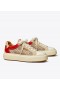  Dame Tory Burch T Monogram Ladybug Sneakers Rød