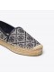  Dame Tory Burch T Monogram Platform Espadrilles Navy
