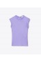  Dame Tory Burch Twisted Chiffon Toppe Lavendel