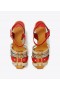  Tory Burch Fisherman Hælsandaler til kvinder sorte