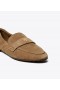  Dame Tory Burch Ballet Loafers Sort Hvid