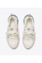  Dame Tory Burch Good Luck Tech Trainer Sneakers hvid/blå/lilla
