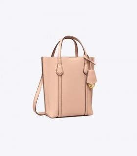  Dame Tory Burch Mini Perry Tote Bags Brun
