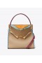  Tory Burch Lee Radziwill Whipstitch Double Satchel-tassen voor dames, wit