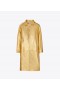  Dames Tory Burch Metallic leren jassen goud