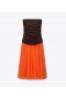  Dames Tory Burch Jersey Chiffon Rokken Blauw