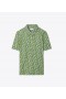  Dames Tory Burch Printed Performance Polo Polo Groen