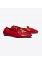  Dames Tory Burch Eleanor Loafers Rood