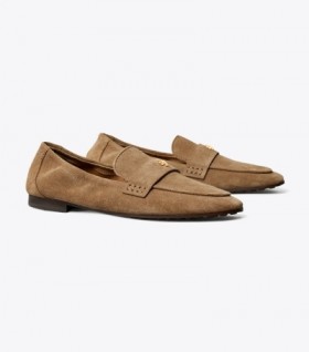  Dames Tory Burch Ballet Loafers Zwart Wit