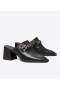  Naisten Tory Burch Perrine Heel Mules Musta