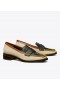  Naisten Tory Burch 70s Square Loafers musta kermanruskea