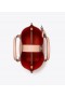  Naisten Tory Burch Mini Perry Kangaskassit Ruskea