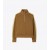  Naisten Tory Burch Side Stripe puolivetoketjulliset verryttelytakit, ruskea