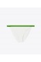  Bas de bikini colorblock Tory Burch pour femme Blanc / Vert