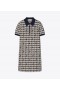  Robe polo Tory Burch pour femme bleu marine