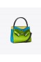  Sacs à main doubles à motif galets Lee Radziwill Petite de Tory Burch pour femme Marron