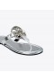  Sandales Miller Pavé pour femme de Tory Burch en argent